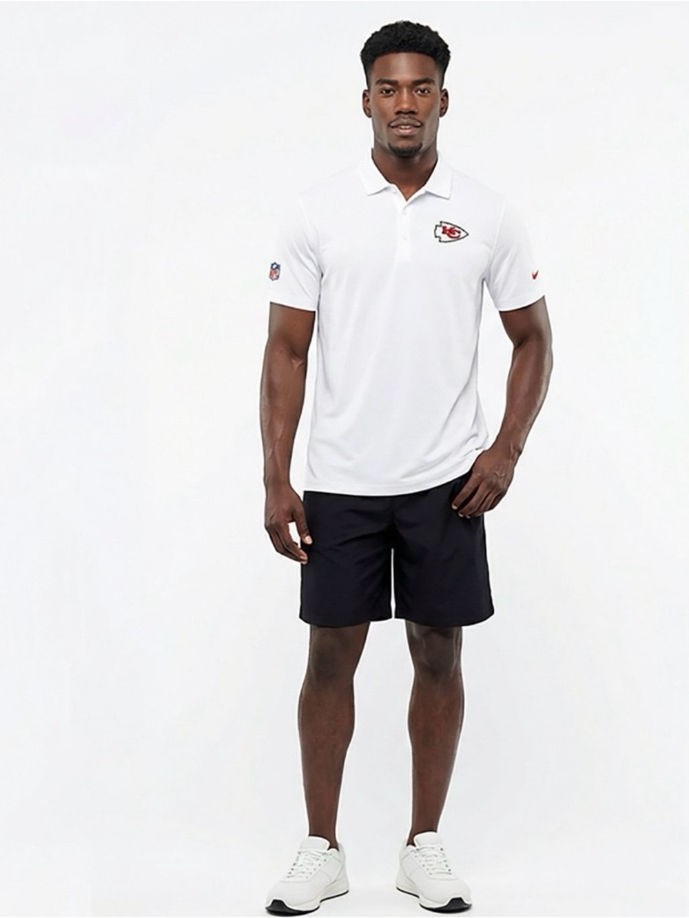Nike Men's Chiefs Dryfit Short Sleeve Polo, Small